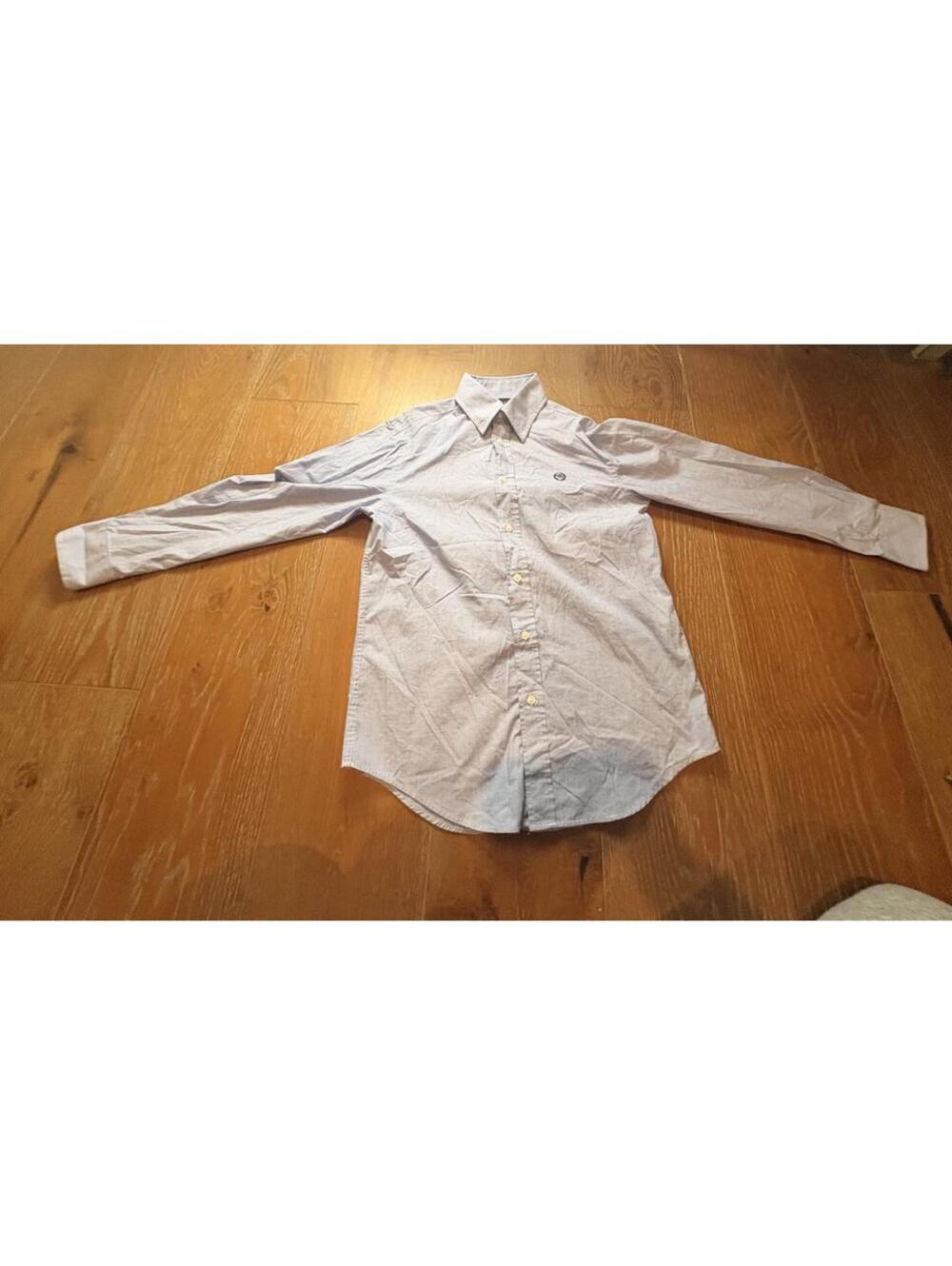 Ralph Lauren Blue Dress Shirt Classic Kid Size 14